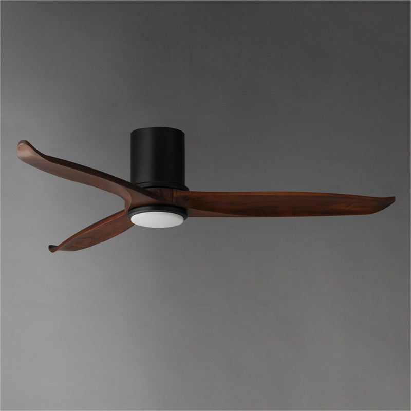 Maxim Lighting Woodwind 1Lt 10.5" Indoor Ceiling Fan, Black/White