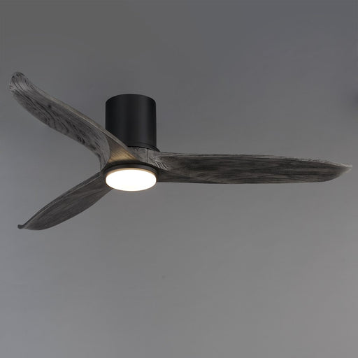 Maxim Lighting Woodwind 1Lt 10.5" Ceiling Fan, Blk/Grey/Wht