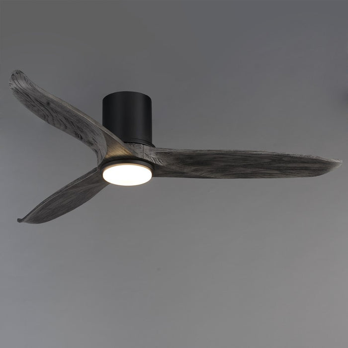 Maxim Lighting Woodwind 1Lt 10.5" Ceiling Fan, Blk/Grey/Wht