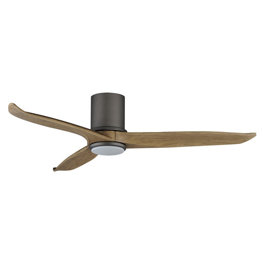 Maxim Lighting Woodwind 1Lt 10.5" Ceiling Fan, Charcoal Bronze/Wht - 88830WTCHL