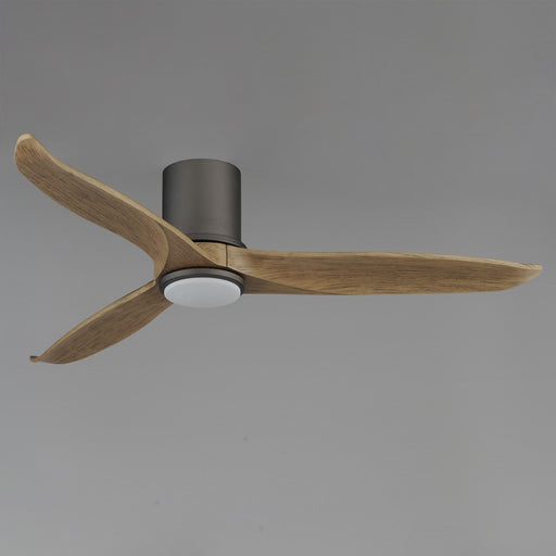 Maxim Lighting Woodwind 1Lt 10.5" Ceiling Fan, Charcoal Bronze/Wht