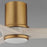Maxim Lighting Woodwind 1Lt 10.5" Indoor Ceiling Fan, Brs/Wht