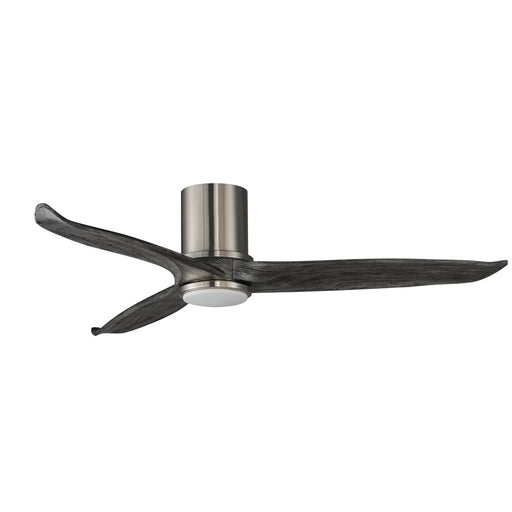 Maxim Lighting Woodwind 1Lt 10.5" Indoor Ceiling Fan, Nickel/White - 88830WTSN