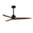 Maxim Lighting Woodwind 1Lt 52" Solid Wood Blade Fan/LED Kit, Black