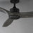 Maxim Lighting Woodwind 1Lt 52" Indoor Ceiling Fan, Blk/Grey//Wht