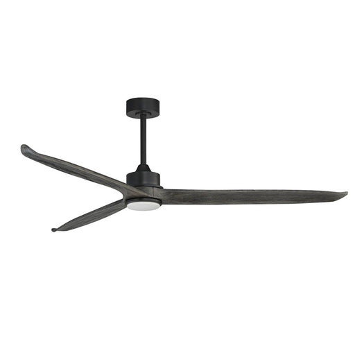 Maxim Lighting Woodwind 1Lt 72" Indoor Ceiling Fan, Black/White - 88833WTBKGWD