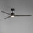 Maxim Lighting Woodwind 1Lt 72" Indoor Ceiling Fan, Black/White