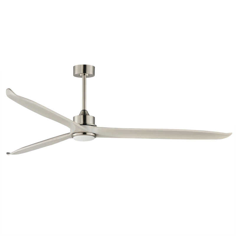 Maxim Lighting Woodwind 1Lt 80" Indoor Ceiling Fan, Satin Nickel