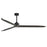 Maxim Lighting Woodwind 1Lt 80" Indoor Ceiling Fan, Black/White - 88834WTBKGWD