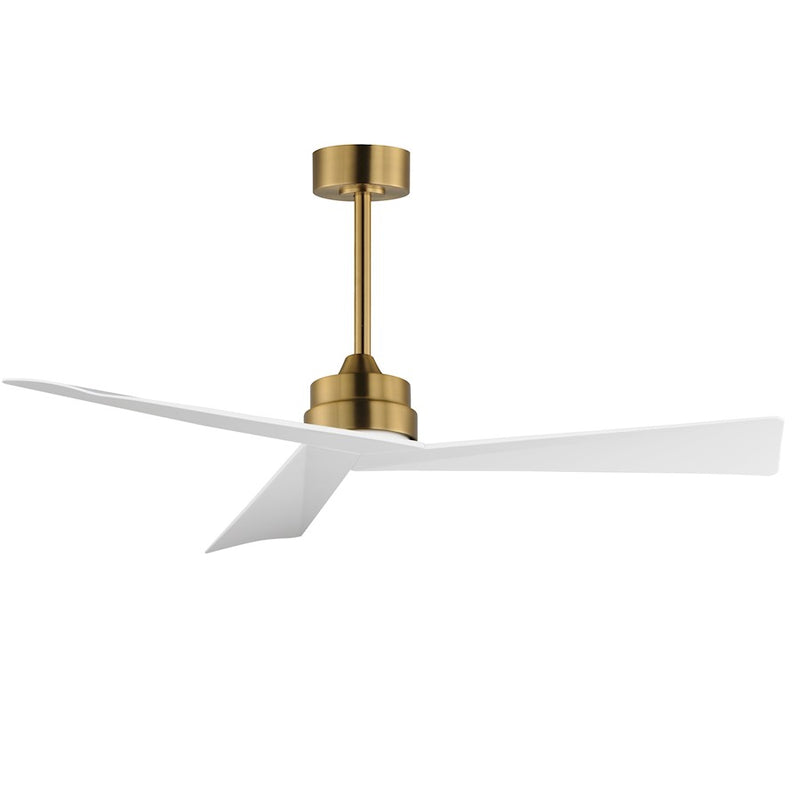Maxim Lighting Vortex 52" Indoor Fan, Natural Aged Brass