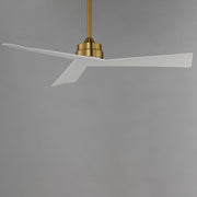 Maxim Lighting Vortex 52" Indoor Fan, Natural Aged Brass