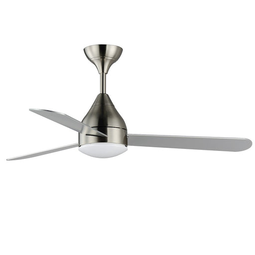 Maxim Lighting Selene 1Lt 52" 3 Blade Fan/LED Kit, Nickel - 88841SN