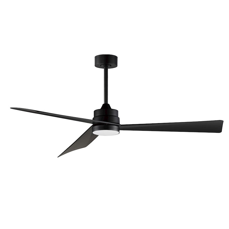 Maxim Lighting Vortex 1Lt 60" Outdoor Fan/LED Kit, Black/White
