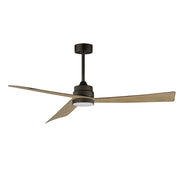 Maxim Lighting Vortex 1Lt 60" Outdoor Fan/LED Kit, CBZ/WH - 88849WTCHL