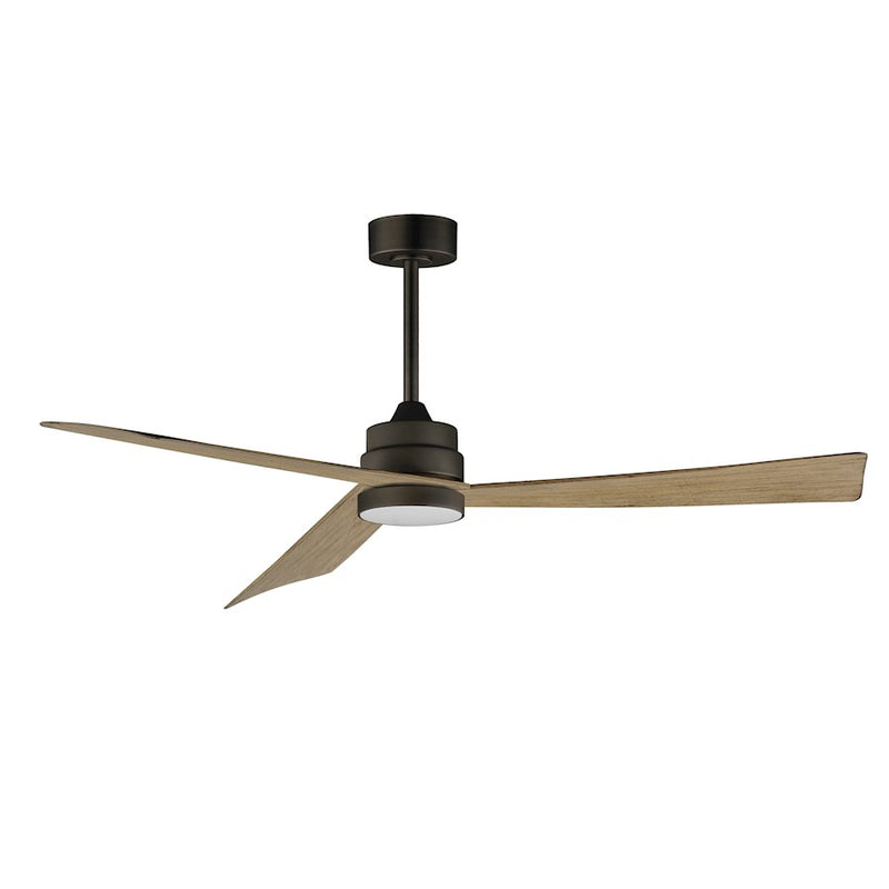 Maxim Lighting Vortex 1Lt 60" Outdoor Fan/LED Kit, CBZ/WH