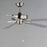 Maxim Lighting 52" Super Max Ceiling Fan Nickel, Satin Nickel