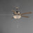 Maxim Lighting Super-Max 2Lt 20" Indoor Ceiling Fan, Nickel/White
