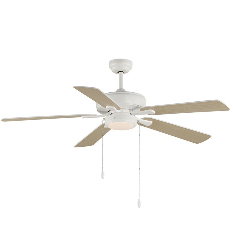 Maxim Lighting 1 Light 52" Super Max Fan/LED Light Kit, White