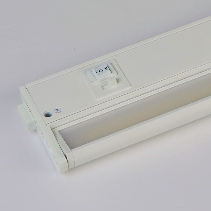 Maxim Lighting CounterMax 892 MX-L-120-3K Basic-Under Cabinet, White