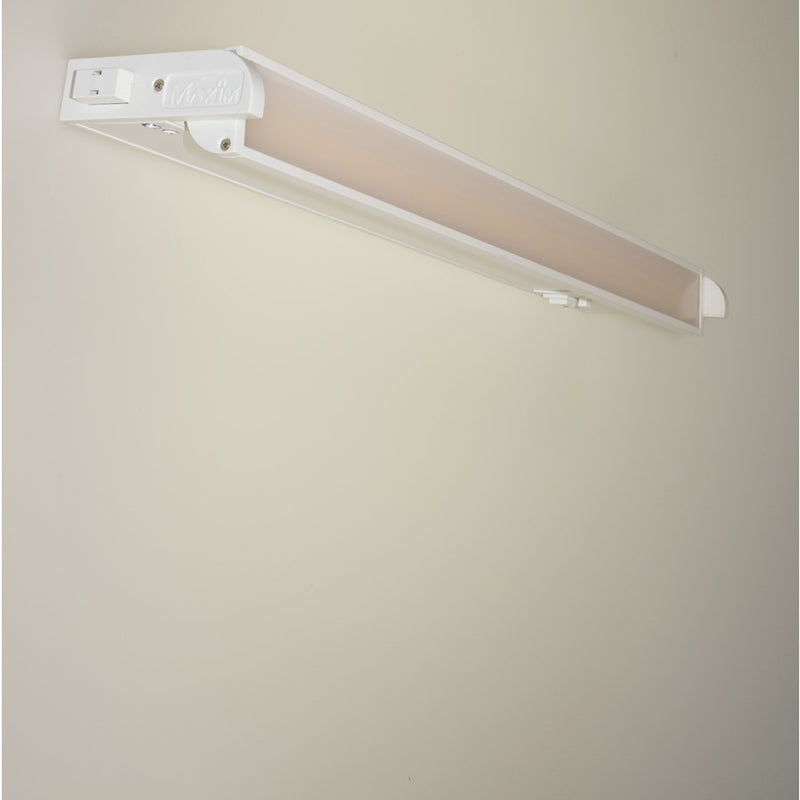 Maxim Lighting CounterMax 895 MX-L-120-3K Basic-Under Cabinet, White