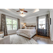 Maxim Basic-Max 52" Ceiling Fan Walnut/Pecan Blades, Satin Nickel