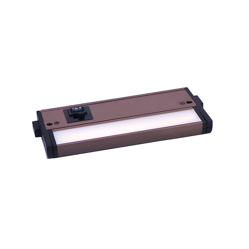 Maxim Lighting CounterMax MX L 120 3K 1Lt 6" 2700 4000K LED UC, Bronze