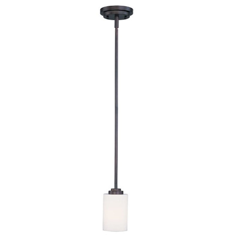 Maxim Lighting Deven 1-Light Mini Pendant in Oil Rubbed Bronze