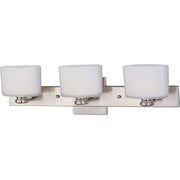 Maxim Lighting Essence 3-Light Bath Vanity Satin Nickel