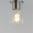 Maxim Lighting Lateral 1 Light 7" Single Pendant, Satin Nickel/Clear