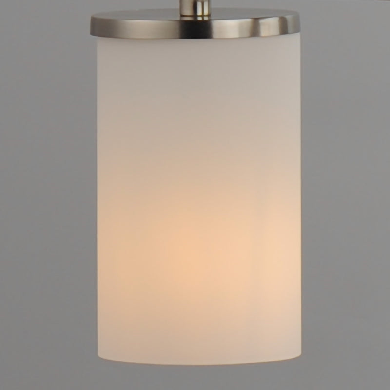 Maxim Lighting Lateral 1Lt 7" Single Pendant, Nickel/White