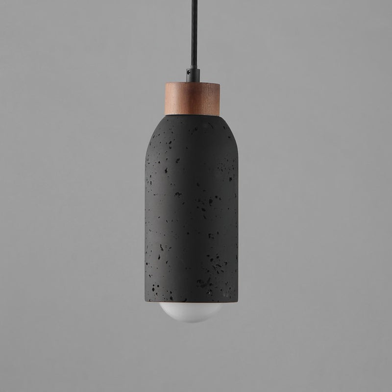 Maxim Lighting Pompeii 1 Light Single Pendant, Lava/Black