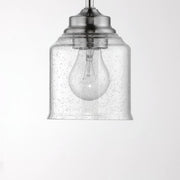 Maxim Lighting Acadia 1-Light Pendant, Satin Nickel