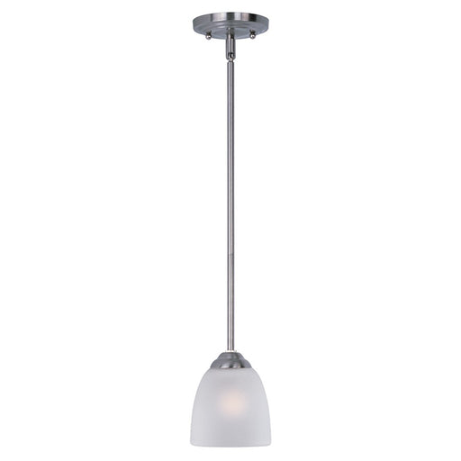 Maxim Lighting Stefan 1 Light Mini Pendant, Satin Nickel