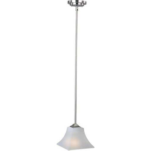 Maxim Lighting Aurora 1-Light Mini Pendant Satin Nickel