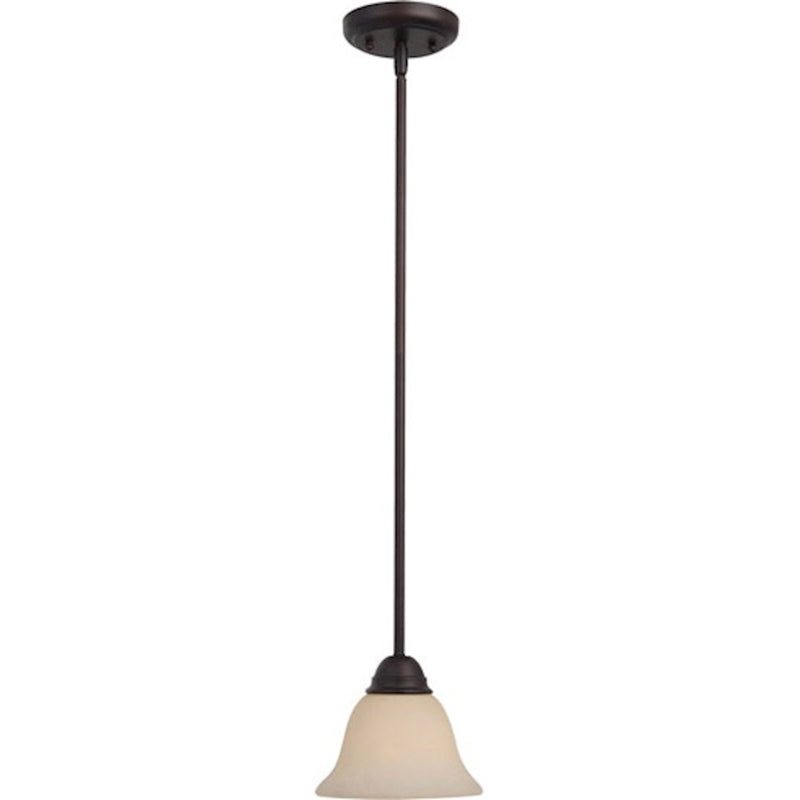 Maxim Manor 1-Light Mini Pendant Oil Rubbed Bronze