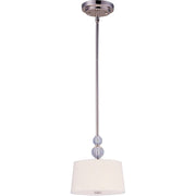 Maxim Lighting Rondo 1-Light Mini Pendant Polished Nickel