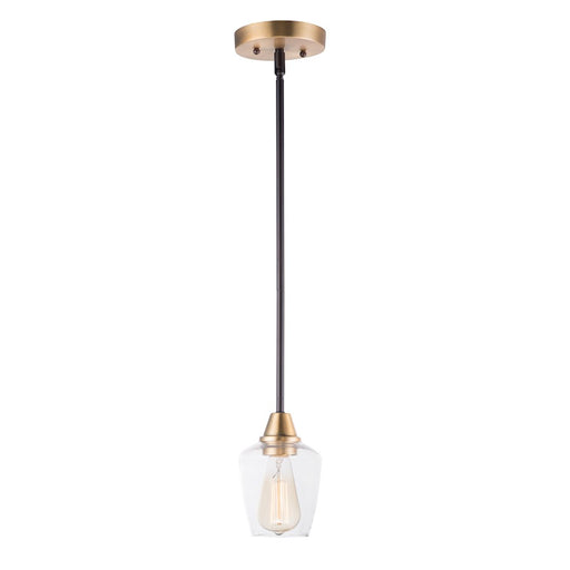 Maxim Lighting Goblet-Mini Pendant, Bronze/Antique Brass