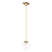 Maxim Lighting Branch 1-Light Mini Pendant, Natural Aged Brass
