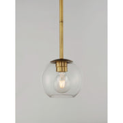 Maxim Lighting Branch 1-Light Mini Pendant, Natural Aged Brass