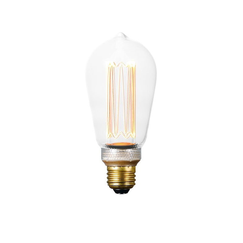 Maxim Lighting 3.5W Dim LED E26 ST64 Classic Clear, Clear