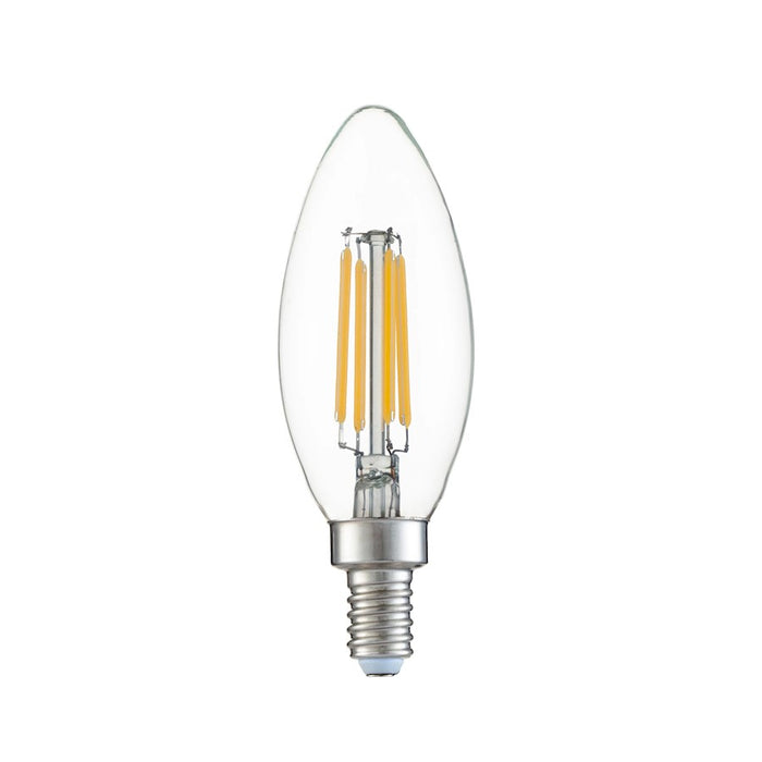 Maxim Lighting 4W Dimmable Led E12 B11 Bulb, 3000K