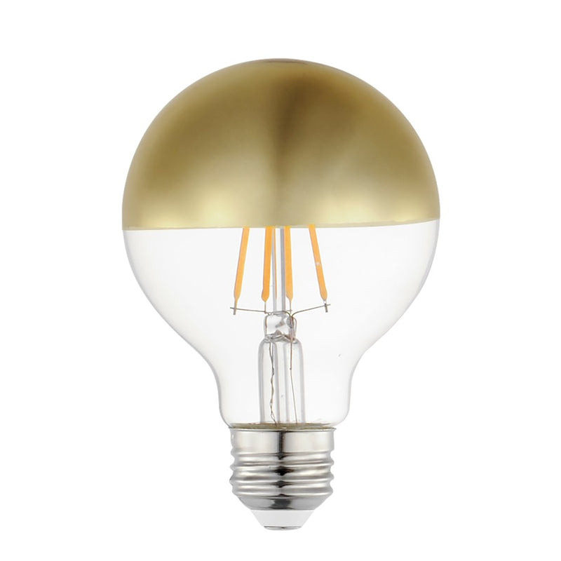 Maxim Lighting 4W Dimmable LED E26 G25 3000K Bulb/Clear