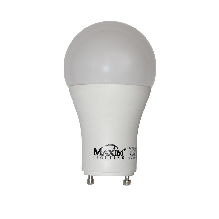 Maxim Lighting 12W LED GU24 3000K 110V Bulb, Frosted - BUL-12W-GU24-FT-110V-830
