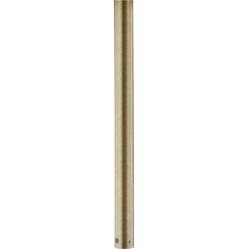 Maxim 6" Down Rod, Natural Aged Brass