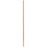 Maxim 12" Down Rod, Natural Aged Brass - FRD10012NAB