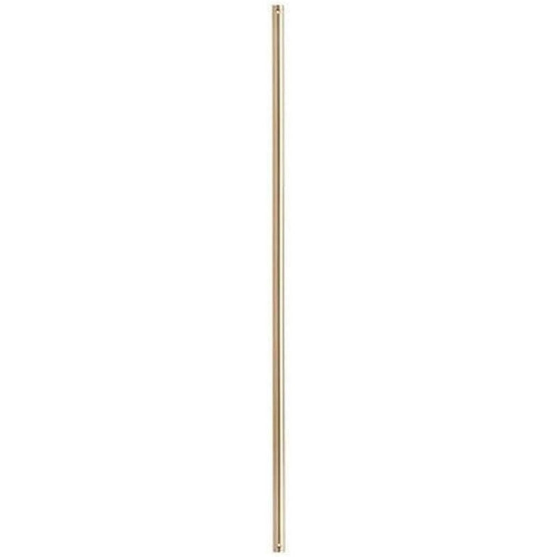 Maxim 12" Down Rod, Natural Aged Brass