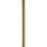 Maxim 24" Down Rod, Natural Aged Brass - FRD10024NAB