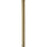 Maxim 12" Extension Stem, Natural Aged Brass - STR05012NAB-MS