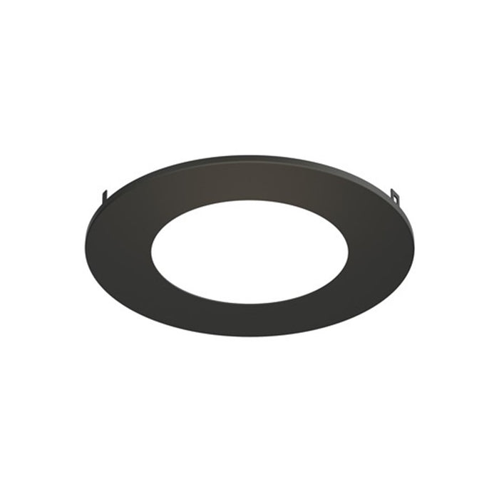 Maxim Lighting Trim Ring for Slim 5" Flush Mount, Black - TRM67704BK