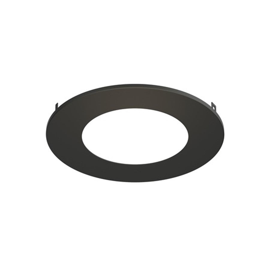 Maxim Lighting Trim Ring for Slim 5" Flush Mount, Black - TRM67704BK